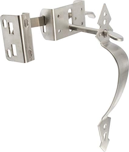 Hillman 853361 Heavy Duty Ornamental Thumb Gate Latch Up To 3 Stainless Steel