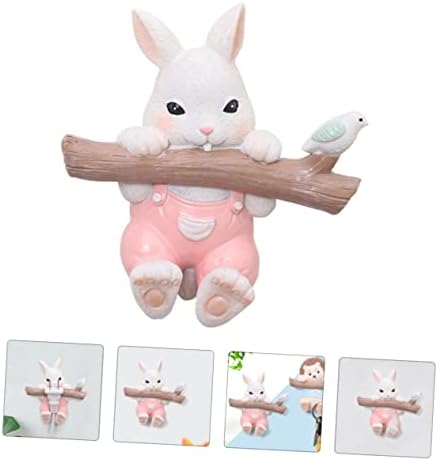 Hohopeti Adorable Bunny Wall Hook for Towel Clothes