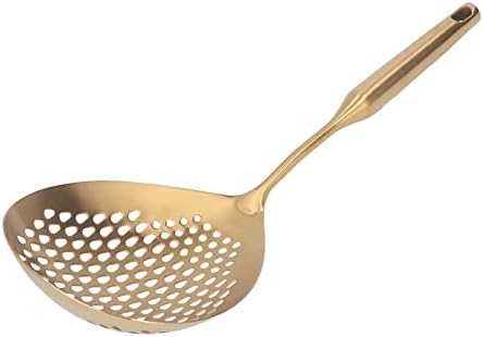 Fdit 304 Stainless Steel Skimmer Ladle with Long Handle