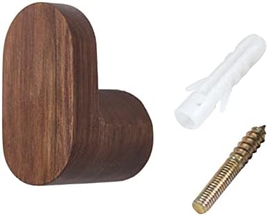 Lily Brown Heavy Duty Wood Hooks for Home Decor