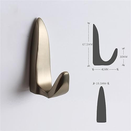HEAGER Tea Towel Hooks Wall Mounted Blue and Pink