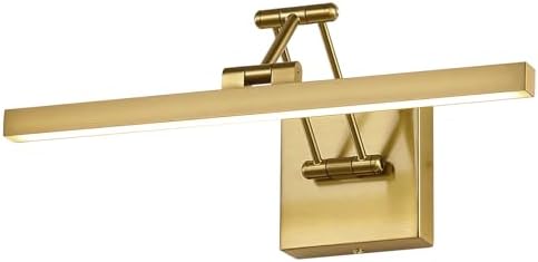 Pasoar Hard-Wired Dimmable LED Picture Light with Brass Body 157 Inch