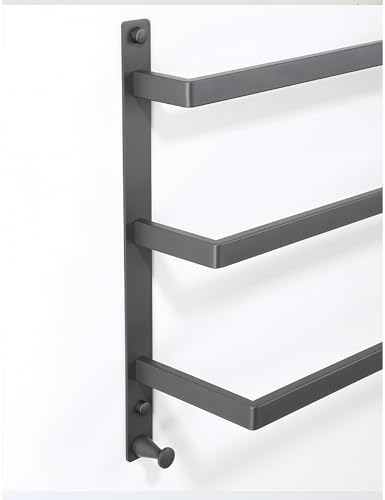SEIDO 3-Tier Square Towel Rack 16 Inch Stainless Steel
