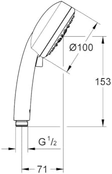 GROHE Vitalio Comfort Hand Shower