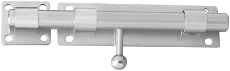 Durable 8-Inch Stainless Steel Slide Bolt Latch