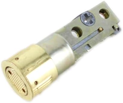 78 Deadbolt Latch with Adjustable Backset Brass