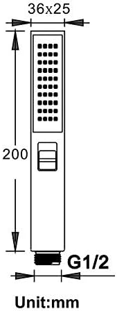 Handheld Shower Head with 2 Settings