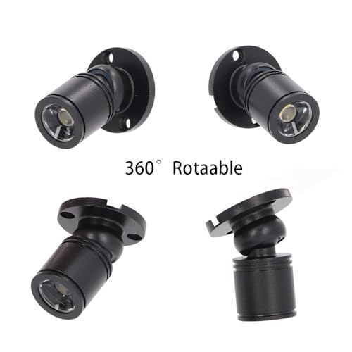 KONPWAY Dimmable 12V LED Mini Spotlights Pack of 6