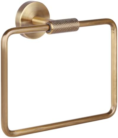 Canarm Varen Gold Towel Ring - Elegant Bath Accessory 1