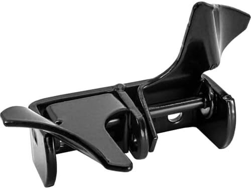 Black Wall Mount Butterfly Latch for Gate Doors