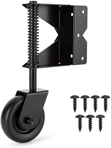 Sturdy 4-Inch Gate Wheel Kit for Outdoor Fences