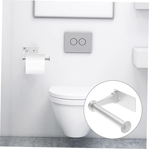Veemoon Wall Toilet Paper Holder Space-Saving Aluminum Design