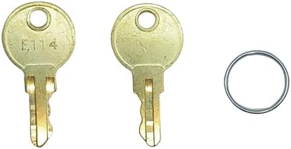 12PCS E114 Toilet Paper Dispenser Key Replacement