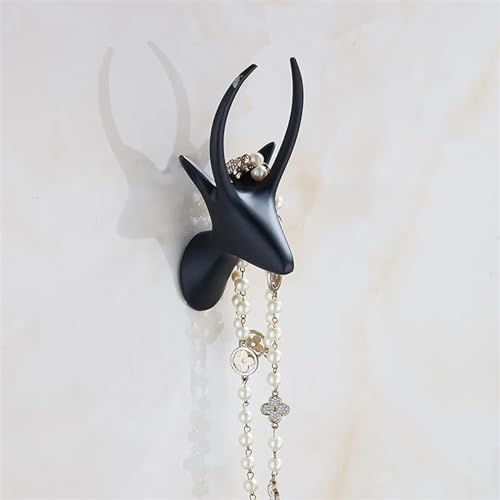 White Chrome Robe Hook Wall Mount 1Pcs