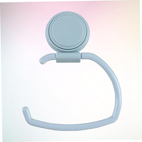 NUOBESTY 1Pc Nail Wall-Mounted Tissue Paper Holder Nordic Blue Design