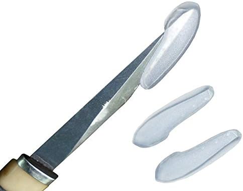 Acxico 100Pcs Blade Knife Tip Protector Plastic Cover