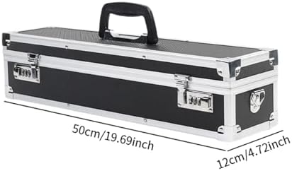 IEUDNS Chef Knives Lockable Storage Box with Compartments