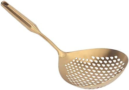 Fdit 304 Stainless Steel Skimmer Ladle with Long Handle
