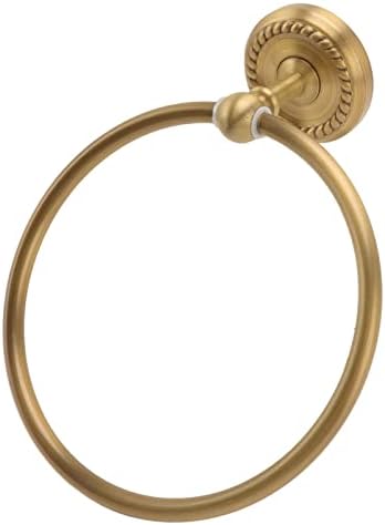 Hyuduo Antique Brass Towel Holder for Bathroom
