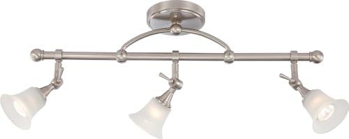 NUVO 604154 Three Light Fixed Track Bar Pendant