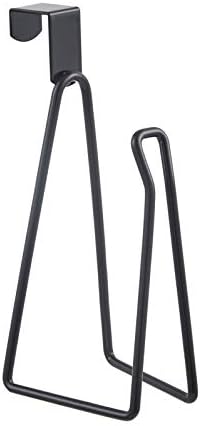 YININE Metal Toilet Paper Holder Stand Black