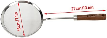 Oil Colander with Fine Mesh for Grease and Foam Removal