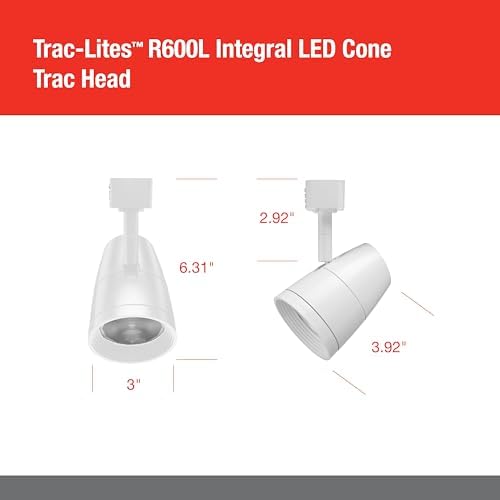 Juno R600L G2 2700K 95W LED Track Light Head