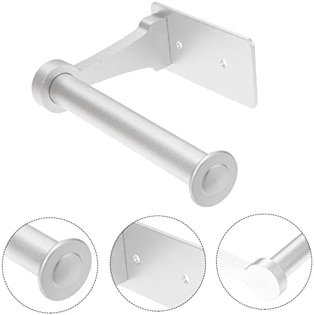Lurrose Aluminum Alloy Tissue Rack Wall Mount