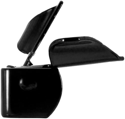 Black Wall Mount Butterfly Latch for Gate Doors