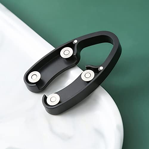 OHMAXHO 4 Pack Magnetic Wine Foil Cutter Tool Black 1