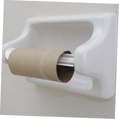 4pcs Chrome Toilet Paper Holder Replacement Rods