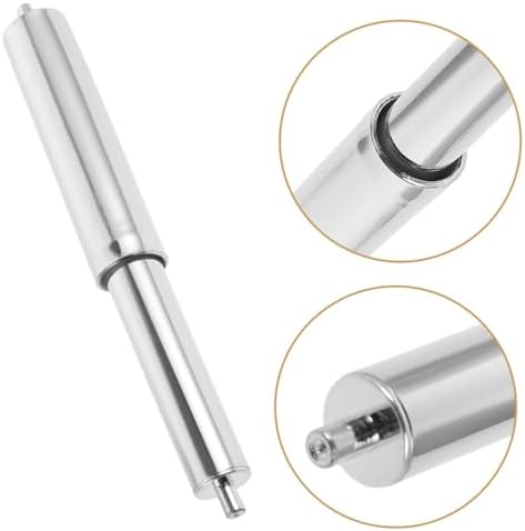 Silver Toilet Paper Bar Replacement Roller for Retractable Holder