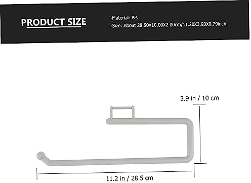 Wall Mounted Toilet Paper Holder - Durable Stylish Space-Saving Design