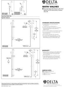 Discover the Delta RPW324HDF Handheld Shower with Grab Bar ADA Adjustable