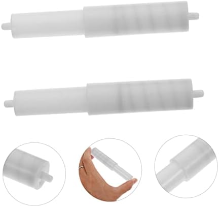 DOITOOL 4 Pcs Wall Mounted Toilet Paper Holder with Spring Loaded Spindle