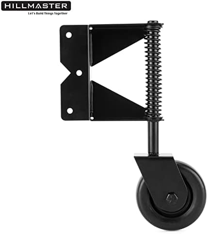 Sturdy 4-Inch Gate Wheel Kit for Outdoor Fences