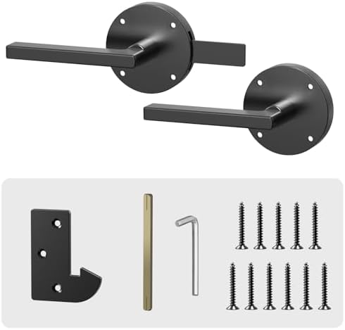 High-Quality Double-Sided Gate Latch for Wooden Fences More