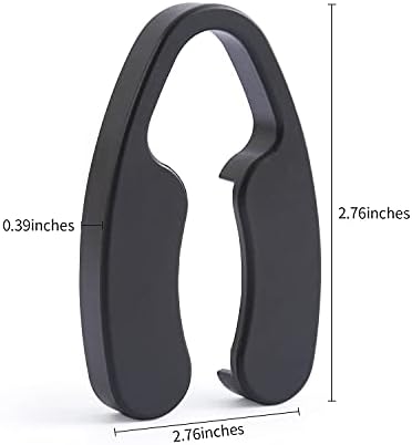 OHMAXHO 4 Pack Magnetic Wine Foil Cutter Tool Black 1