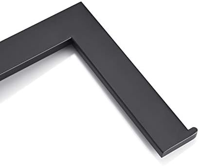 Miyili Matte Black Free Standing Toilet Paper Holder