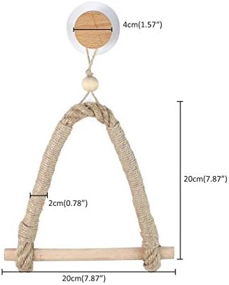 Poitemsic Jute Rope Toilet Paper Holder