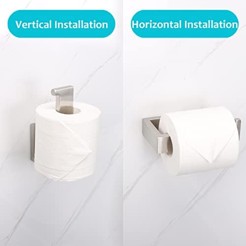 Rust-Resistant Toilet Paper Holder