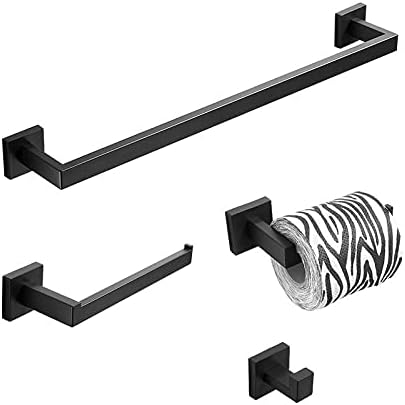 Sturdy Metal Bathroom Shelf with Towel Rack More