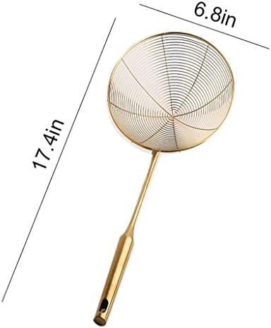 Durable Skimmer Spoon with Brass Strainer