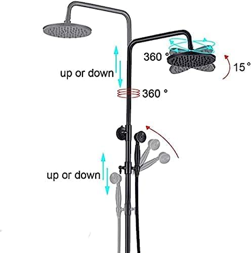 Stainless Steel Showers Luxury Massage Faucets