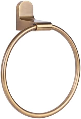 Canarm Lyla Gold Towel Ring - Elegant Bathroom Hardware
