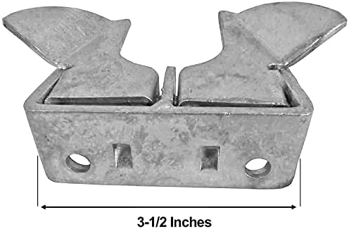 Wall-Mounted Butterfly Fork Latch Gate Hardware