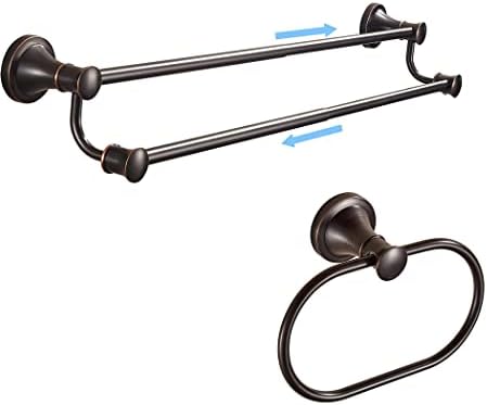 WOLIBEER Bronze Towel Holder 180 Rotatable