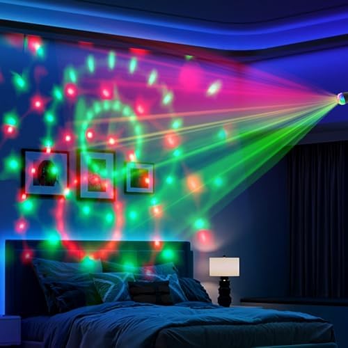 Yiixuyo Disco Ball Light with Voice Control