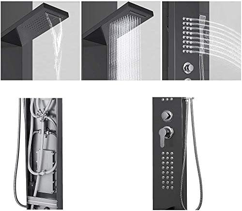 Sturdy Stainless Steel Rainfall Hand shower with 30 Water Conservation