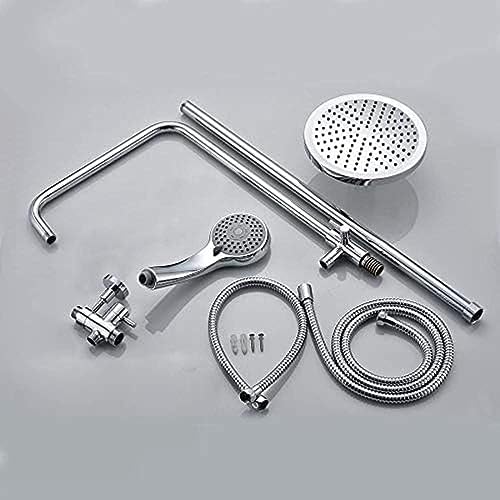 Swivel Shower Set with Hand Rain Shower Heads